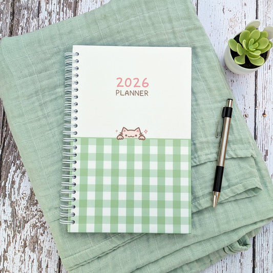 2026 Peeking Cat Planner