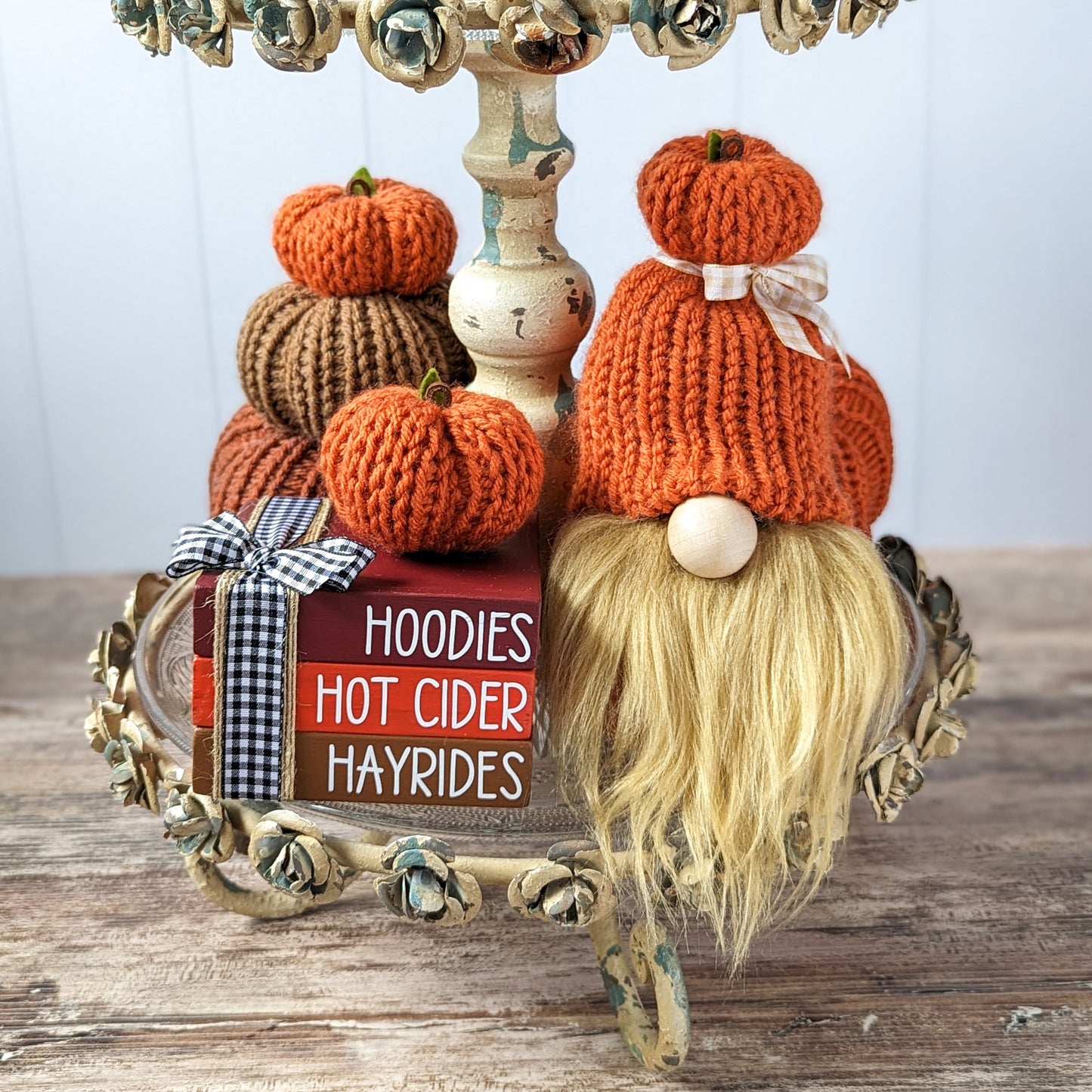 Fall Faux Mini Bookstack