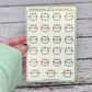 Sprout Cat Emojis Sticker Sheet