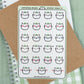 Sprout Cat Emojis Sticker Sheet