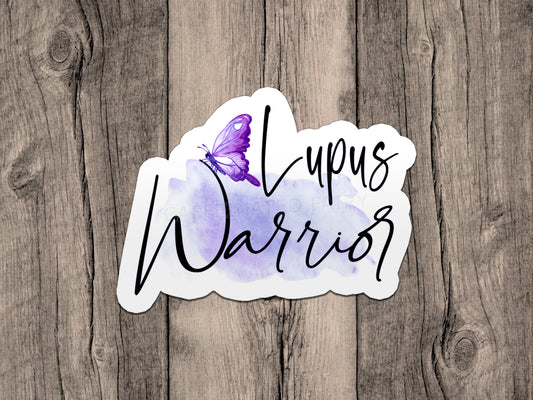 Lupus Warrior Vinyl Sticker
