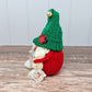 Crazy Christmas Lady Gnome: Tiered Tray Decor