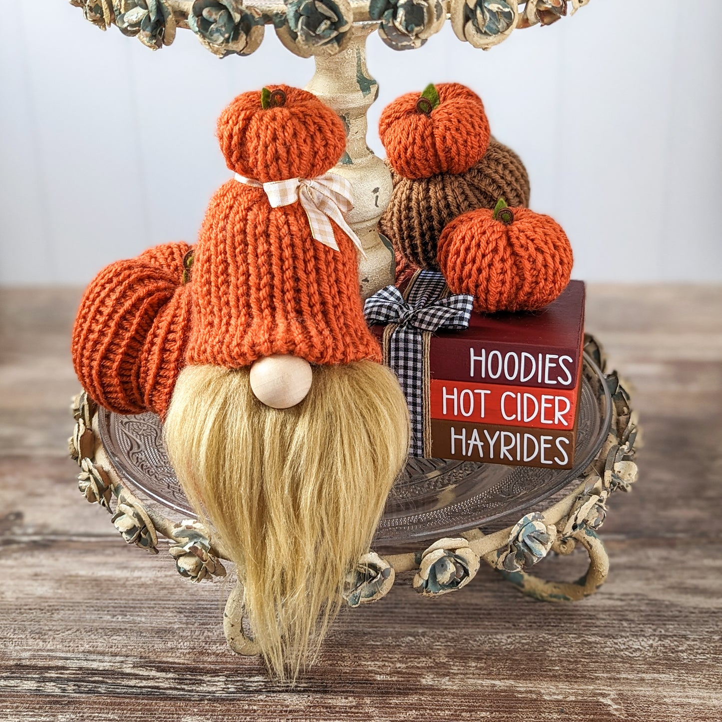 Fall Faux Mini Bookstack